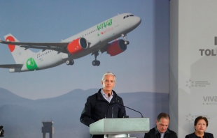 Del Mazo respetará decisión del presidente electo sobre nuevo aeropuerto