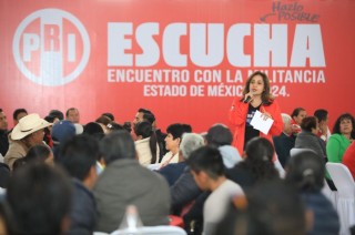 “No podemos ir directo a la dictadura, hoy somos la resistencia y vamos a levantar la voz con causas sociales”, añadió Ana Lilia Herrera.