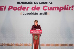 Delfina Gómez encabezó en Cuautitlán Izcalli un encuentro de rendición de cuentas, donde anunció nuevos Centros Colibrí y obras para municipios del Valle de México.