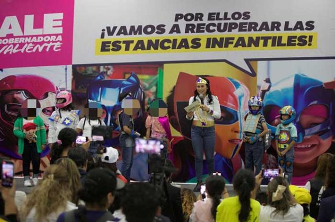 “Temas políticos no tienen por qué afectar a la niñez mexiquense”: Alejandra del Moral