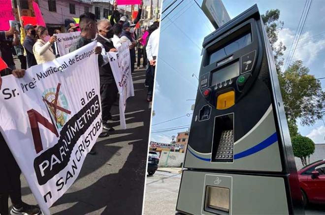 Vecinos, comerciantes y franeleros en contra