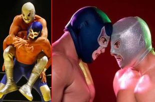 Blue Demon y el Santo ofrecieron a su público una majestuosa lucha donde la primera caída sería para Demon 