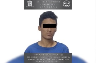 Osvaldo “N” es señalado por su probable participación en el delito de feminicidio en agravio de una joven de 19 años, quien era su pareja sentimental.