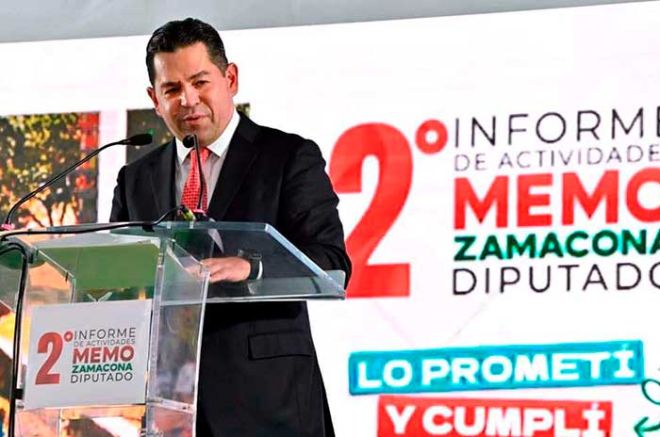 Rinde Guillermo Zamacona Segundo Informe legislativo en #Huixquilucan