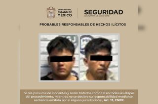 Los detenidos y los indicios fueron puestos a disposición del Ministerio Público.