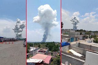 El estallido provocó una gran columna de humo que fue visible desde varios kilómetros a la redonda, lo que generó alarma entre los habitantes.
