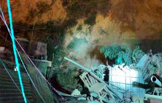 Los afectados reconocieron el riesgo de estar asentados en las inmediaciones del talud