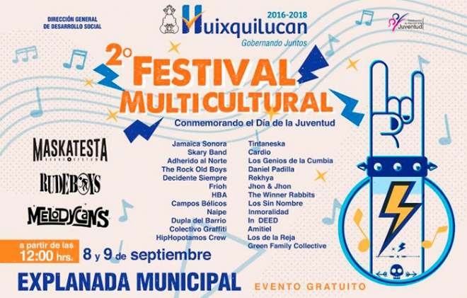 Convoca Huixquilucan a Segundo Festival Multicultural