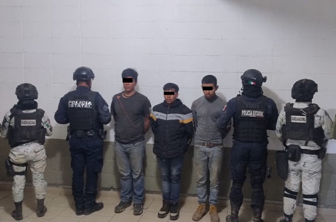 De acuerdo con las primeras investigaciones, podrían estar implicados con la privación de la libertad de una persona en el municipio de Joquicingo.