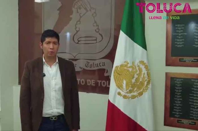 #Video: Ayuntamiento de #Toluca asegura operar con normalidad
