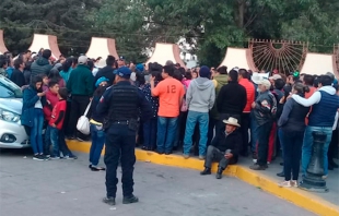 Protesta en Calimaya por desaparición de niños