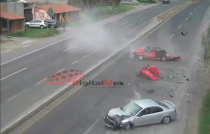 #Video #Tragedia: Cámaras graban tremendo choque en Zinacantepec