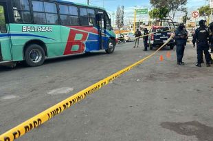 Sucedió en una unidad de la empresa Baltazar S.A de C.V. sobre la vía Morelos, en las inmediaciones de Puente de Fierro.