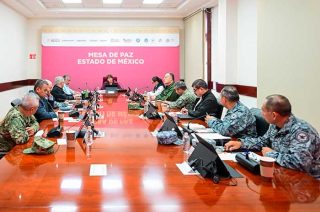 Los datos fueron expuestos durante la Mesa de Paz estatal, encabezada por la gobernadora Delfina Gómez Álvarez.