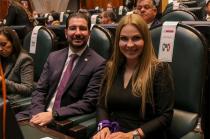 La iniciativa fue presentada por el líder del Grupo Parlamentario, Elías Rescala junto con la diputada local Myriam Cárdenas