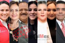 Alejandra del Moral, Ana Lilia Herrera, Óscar Hernández, María José Bernáldez, Miroslava Carrillo, Evelyn Osornio, Enrique Jacob.