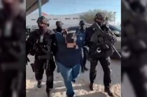 Tras su captura, fue trasladado a Guanajuato en un operativo de seguridad.