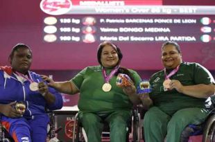 Perla Patricia Bárcenas Ponce de León, ganadora de preseas en Juegos Parapanamericanos y Paralímpicos, obtuvo cuatro metales dorados.