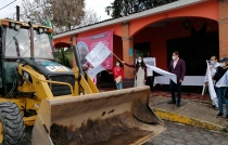 #Metepec: Gaby Gamboa da banderazo de salida a obra hidraúlica