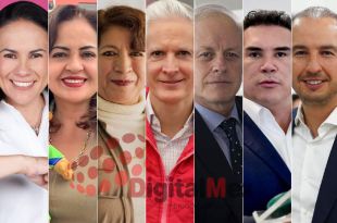 Alejandra Del Moral, Ana Lilia Herrera, Delfina Gómez, Alfredo Del Mazo, Eric Sevilla, Alejandro Moreno, Marko Cortés