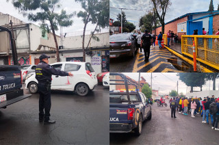 Se hará durante los horarios de entrada y salida de clases, asegurando un regreso a clases ordenado y protegido.