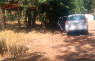 Asesinan y abandonan a pareja en carretera del sur