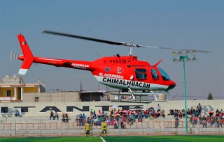 Por recorte presupuestal dejan de sobrevolar helicópteros de seguridad de Ixtapaluca y Chimalhuacán