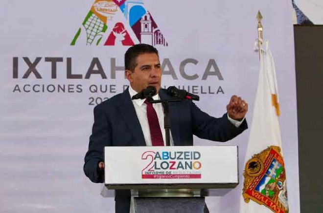 En su Segundo Informe, Lozano anuncia el innovador programa "Familias Seguras" con videovigilancia propia.