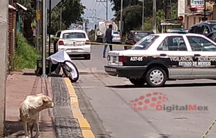 Hallan a un hombre con un disparo en parada de Ocoyoacac