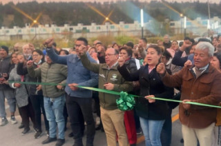 Inauguración de la pavimentación, alumbrado y Parque Lineal en la calle Antonio Pliego
