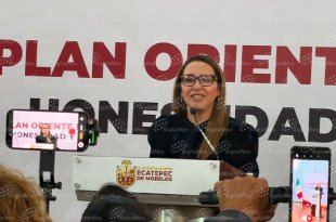 La alcaldesa Azucena Cisneros informó sobre los avances en obras, agua, salud e infraestructura derivados del Plan Oriente en Ecatepec.
