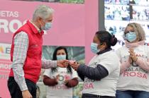 &quot;Aún en pandemia este compromiso con las mujeres no se detuvo&quot;, destacó Alfredo Del Mazo Maza