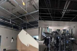 Un hecho similar ocurrió en el Hospital General Valerio Trujano, en Luvianos, donde también se. reportaron daños considerables