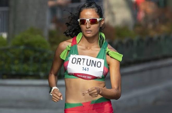 Valeria Ortuño registró un tiempo de 1h29:25, dominando en solitario a partir de mitad de recorrido.