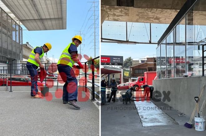 Últimos detalles previo a inauguración de El Insurgente, Tren México-Toluca