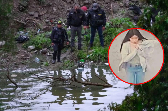 Elementos de emergencia realizan inmersiones en la Presa Los Cuartos durante la búsqueda de Kimberly Moya