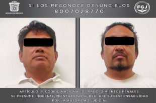 Procesaron a extorsionadores del CJNG en Naucalpan