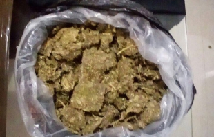Localizan más de 20 kilos de mariguana en Atizapán de Zaragoza