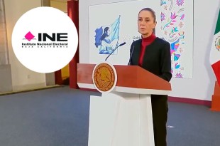 La presidenta Claudia Sheinbaum mostró su desacuerdo con el monto solicitado por el INE.