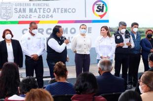 Ana Muñiz agradeció al gobernador Alfredo Del Mazo Maza