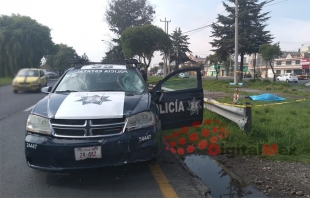 Toluca-Palmillas: muere ciclista atropellado por patrulla estatal