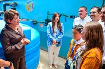 Video: Delfina Gómez celebra instalación de mil sistemas para recolectar agua en escuelas