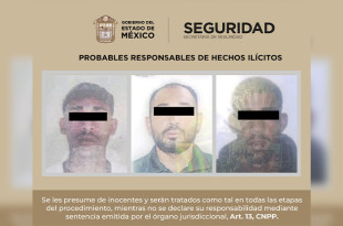 Al parecer acudían a sucursales bancarias y observaban a clientes cuando retiraban fuertes sumas de dinero.