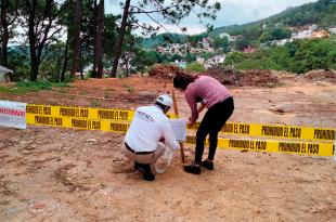 Inspectores de la Propaem observaron dos construcciones que se encontraban dentro de las Áreas Naturales Protegidas