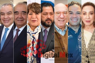 Jesús Izquierdo Rojas, Maurilio Hernández, Delfina Gómez, Francisco Vázquez, Dante Delgado, Enrique Vargas, María Guadalupe Murguía