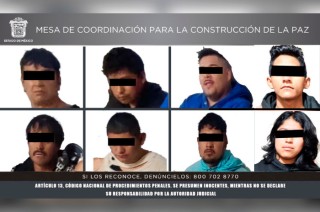 Uno de los detenidos resultó herido durante la persecución y está hospitalizado.