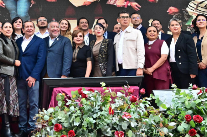 Horacio Duarte n los informes legislativos del Edoméx