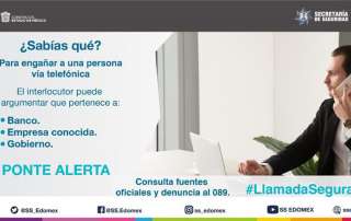 El gobernador Alfredo Del Mazo Maza destacó que el año pasado hubo una disminución en prácticamente todos los delitos, salvo el de extorsión