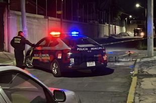 La policía resguardó la zona y se espera la presencia de los peritos de la FGJEM