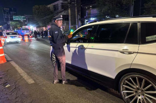 Autoridades reiteran llamado a evitar conducir bajo los efectos del alcohol.